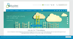 Desktop Screenshot of busitec.de